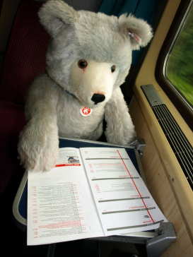 bearnadette reviews train itinerary