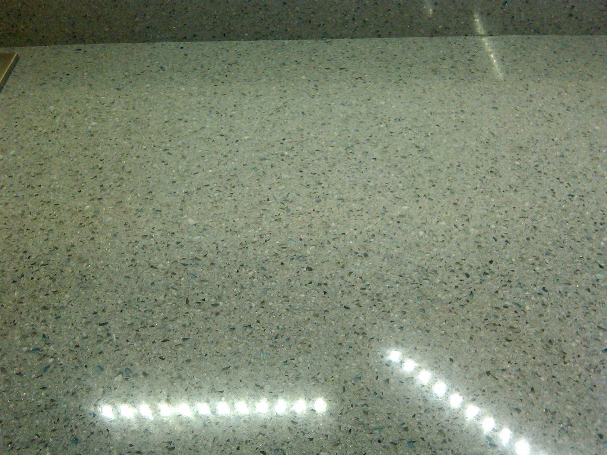 finished counter surface